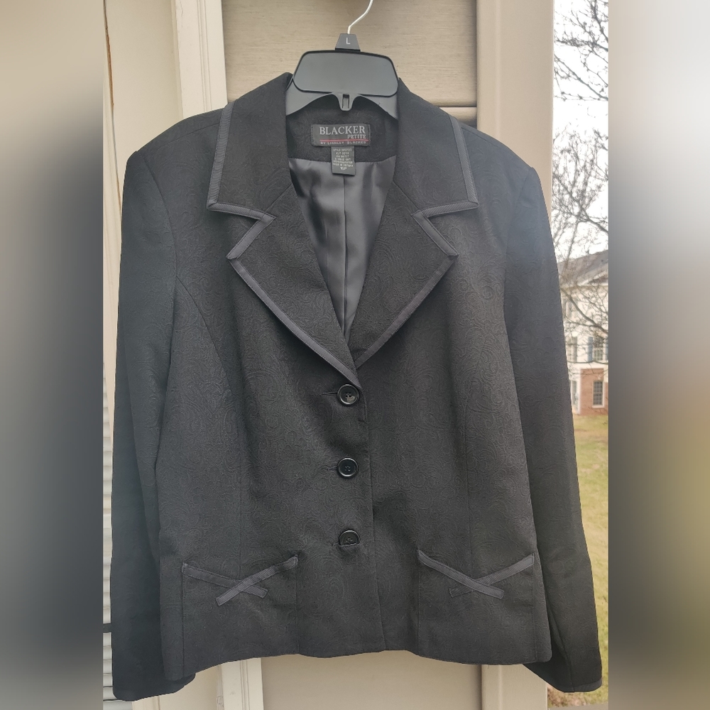 Blacker Petite Blazer by Stanley Blacker